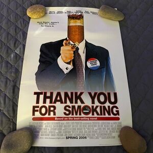 Thank You For Smoking Original 13.5x20 Promotional Movie Poster